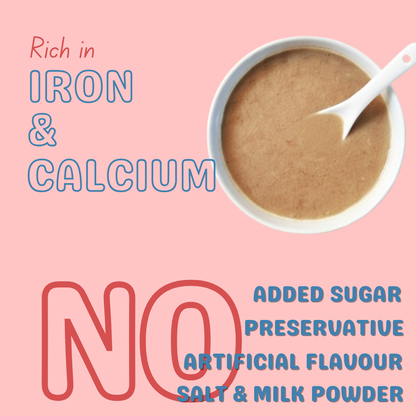 Sprouted Ragi, Oats & Almond Mix Cereal For Kids